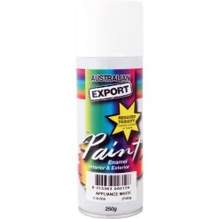 Export Aerosol Paint - Enamel, Appliance White - 250g