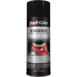 Dupli-Color Engine Enamel Aerosol Paint Gloss Black - 340g