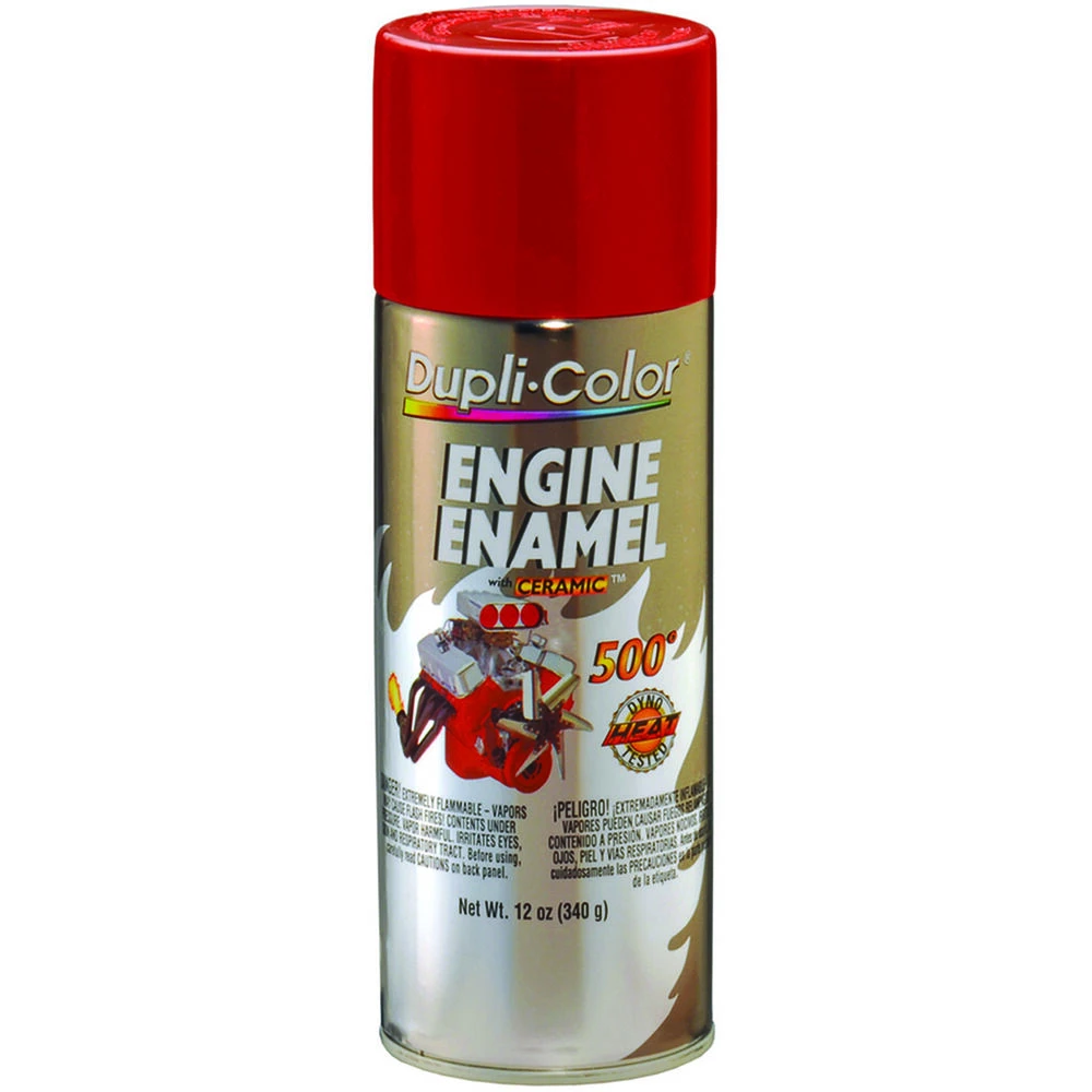 Dupli-Color Engine Enamel Aerosol Paint Ford Red - 340g 3 Dupli-Color Engine Enamel Aerosol Paint Ford Red - 340g