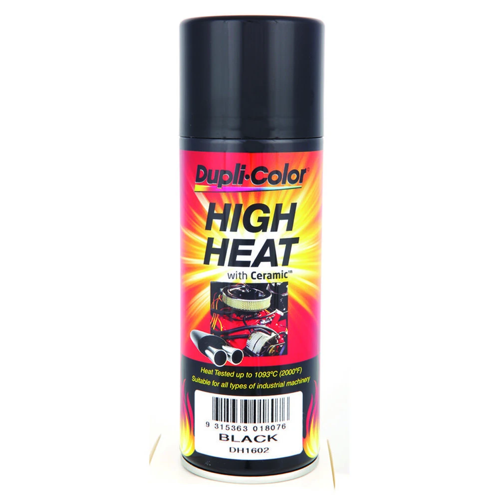 Dupli-Color High Heat Aerosol Paint Black - 340g 3 Dupli-Color High Heat Aerosol Paint Black - 340g