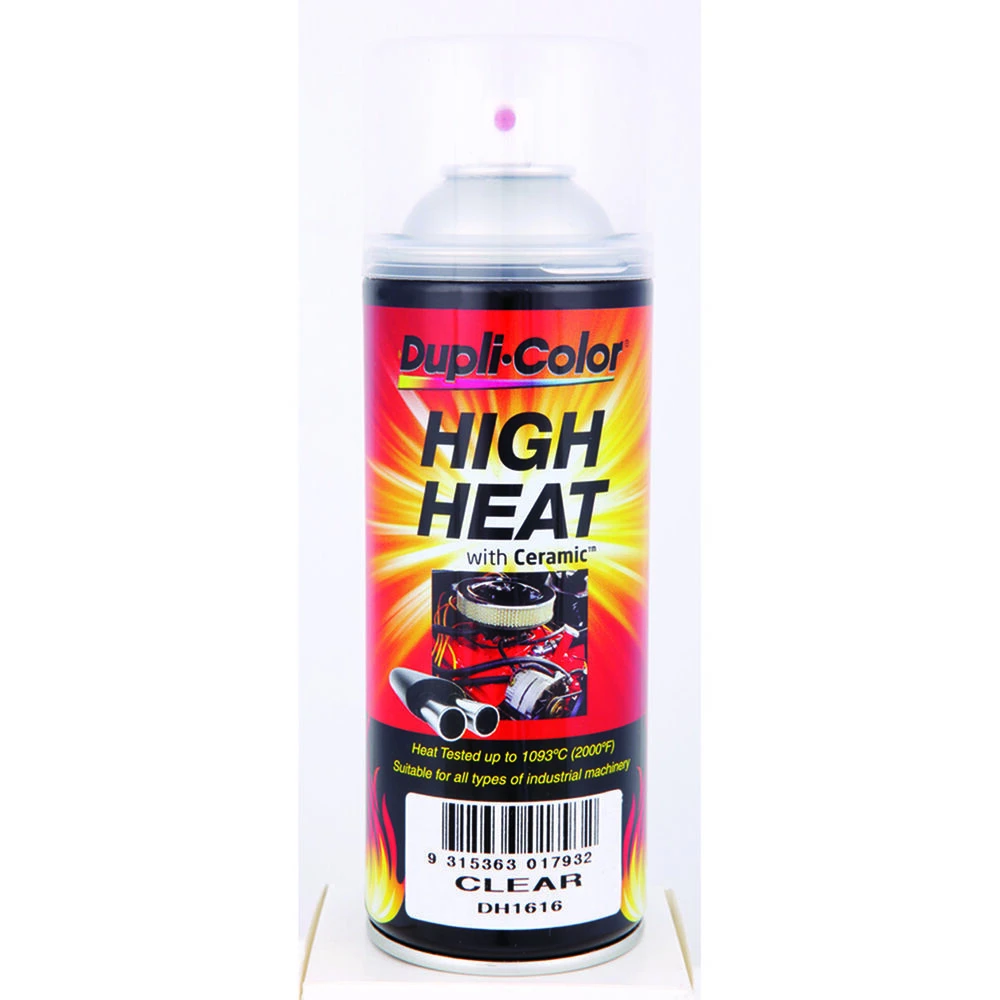Dupli-Color High Heat Aerosol Paint Clear - 340g 3 Dupli-Color High Heat Aerosol Paint Clear - 340g