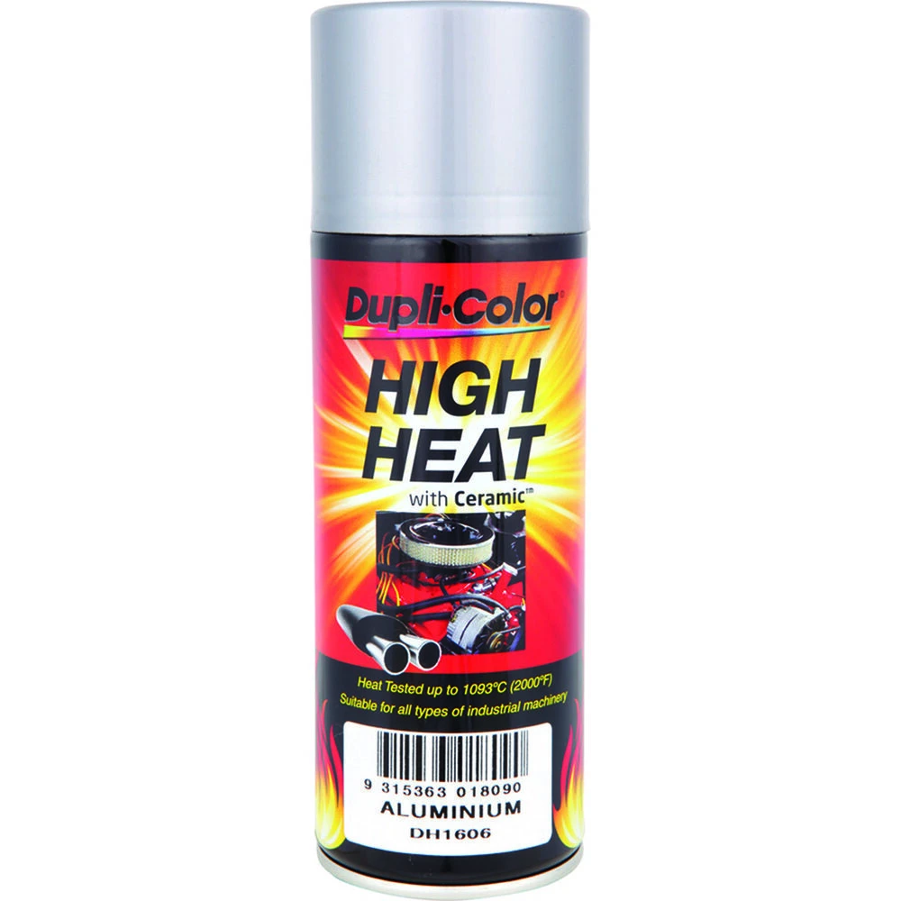 Dupli-Color High Heat Aerosol Paint, Aluminium - 340g 3 Dupli-Color High Heat Aerosol Paint, Aluminium - 340g