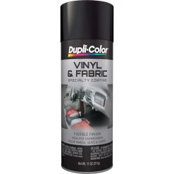 Dupli-Color Vinyl And Fabric Paint Aerosol Paint, Flat Black - 311g