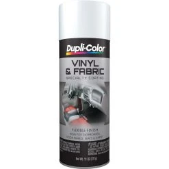 Dupli-Color Vinyl And Fabric Paint Aerosol Paint, White - 311g