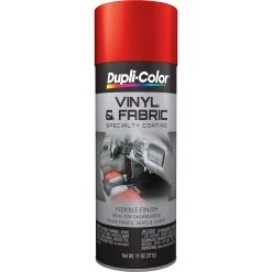 Dupli-Color Aerosol Paint Vinyl And Fabric Paint, Red - 311g