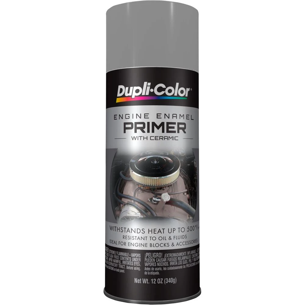 Dupli-Color Engine Enamel Aerosol Paint Grey Primer - 340g 3 Dupli-Color Engine Enamel Aerosol Paint Grey Primer - 340g