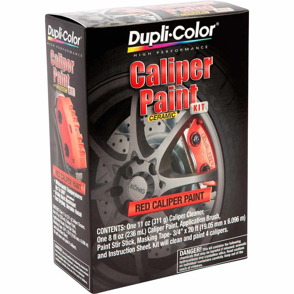 Dupli-Color Paint Kit, Caliper, Red 4 Dupli-Color Paint Kit, Caliper, Red - Image 2