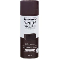 Rust-Oleum Rustoleum Aerosol Paint - Painters Touch Plus, Java Brown