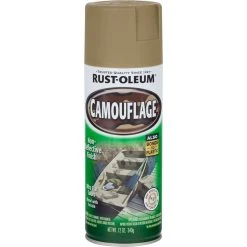 Rust-Oleum Camo Aerosol Paint Khaki, 340g