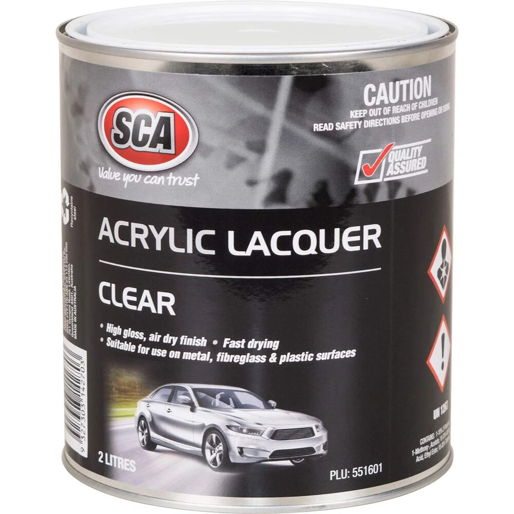SCA Acrylic Paint, Clear - 2 Litre 3 SCA Acrylic Paint, Clear - 2 Litre