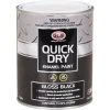 SCA Quick Dry Enamel Black - 1 Litre
