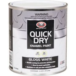 SCA Quick Dry Enamel White - 2 Litre