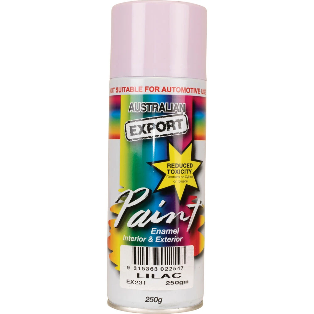 Export Aerosol Paint Enamel, Lilac - 250g 3 Export Aerosol Paint Enamel, Lilac - 250g