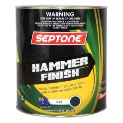 Septone®Hammer Finish, Black - 2 Litre