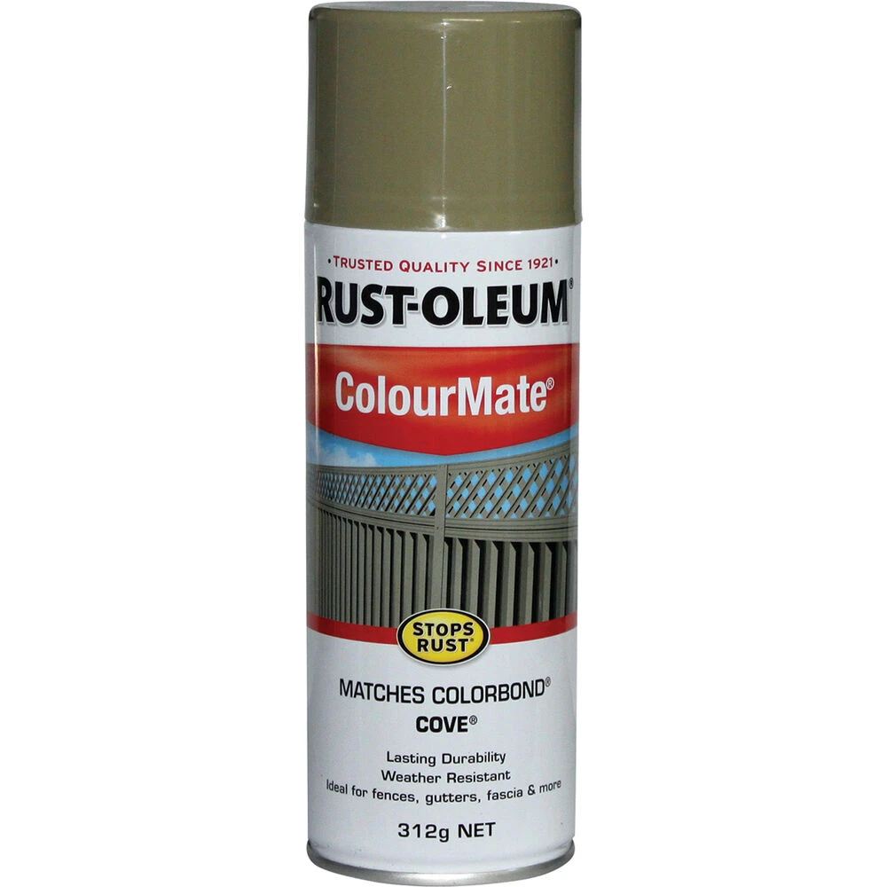 Rust-Oleum Aerosol Paint - Colourmate, Cove 312g 3 Rust-Oleum Aerosol Paint - Colourmate, Cove 312g