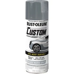 Rust-Oleum Aerosol Paint Custom Lacquer Gloss Grey 311g