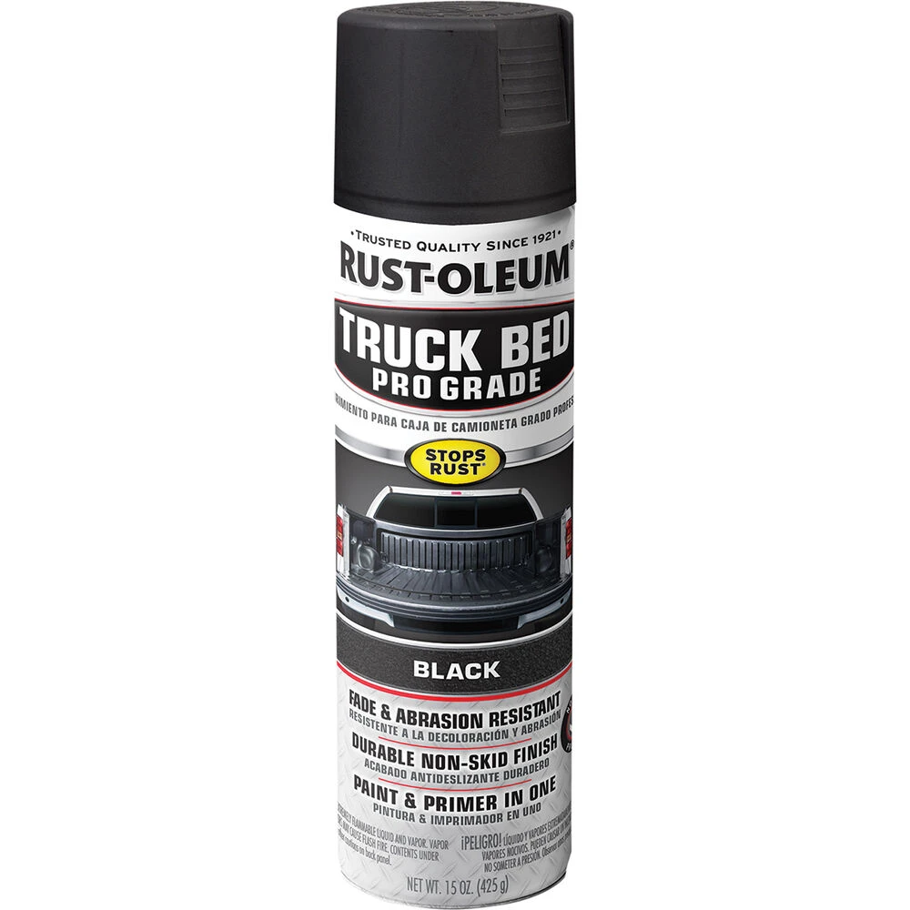 Rust-Oleum Truck Bed Pro Grade Black 425g 3 Rust-Oleum Truck Bed Pro Grade Black 425g