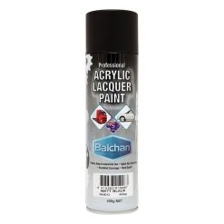 Balchan Acrylic Paint Matt Black 400g