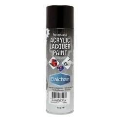 Balchan Acrylic Paint Gloss Black 400g