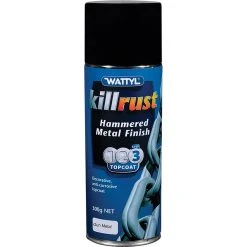 Wattyl Killrust Epoxy Gloss Enamel Aerosol Paint Gunmetal 300g