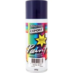 Export Aerosol Paint - Enamel, Royal Blue - 250g