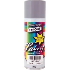 Export Aerosol Paint - Enamel, Mid Grey - 250g